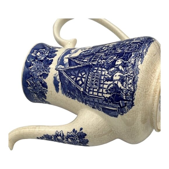 Coffeepot English Ironstone Tableware Dickens Series - Picture 16 of 16